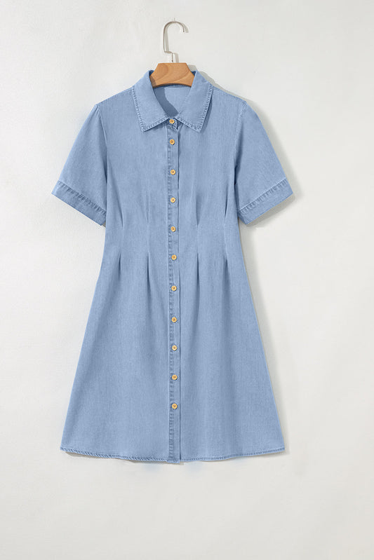 Amaia Waist Short Sleeve Dress