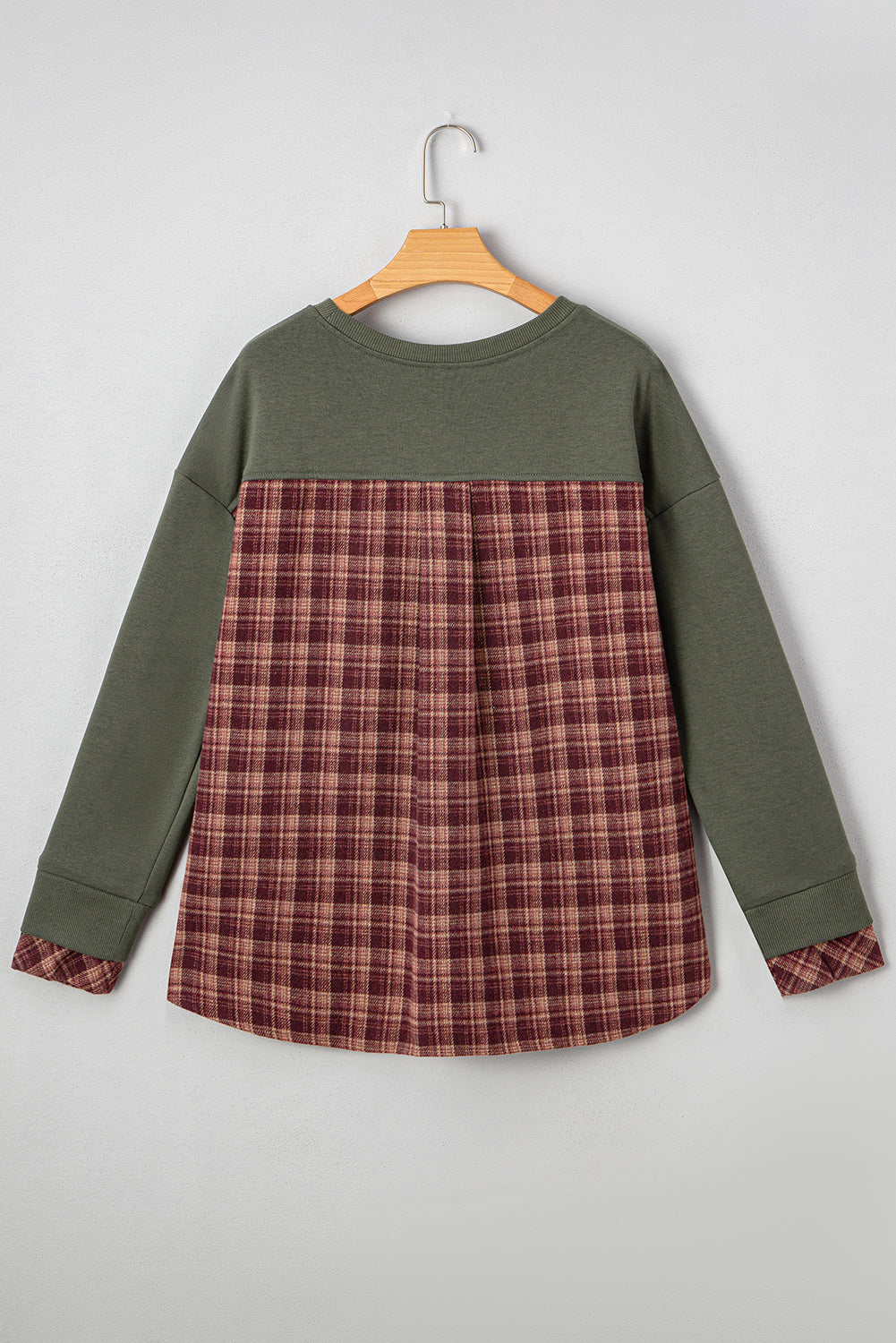 Rosa Patchwork Drop Shoulder Sweatshirt