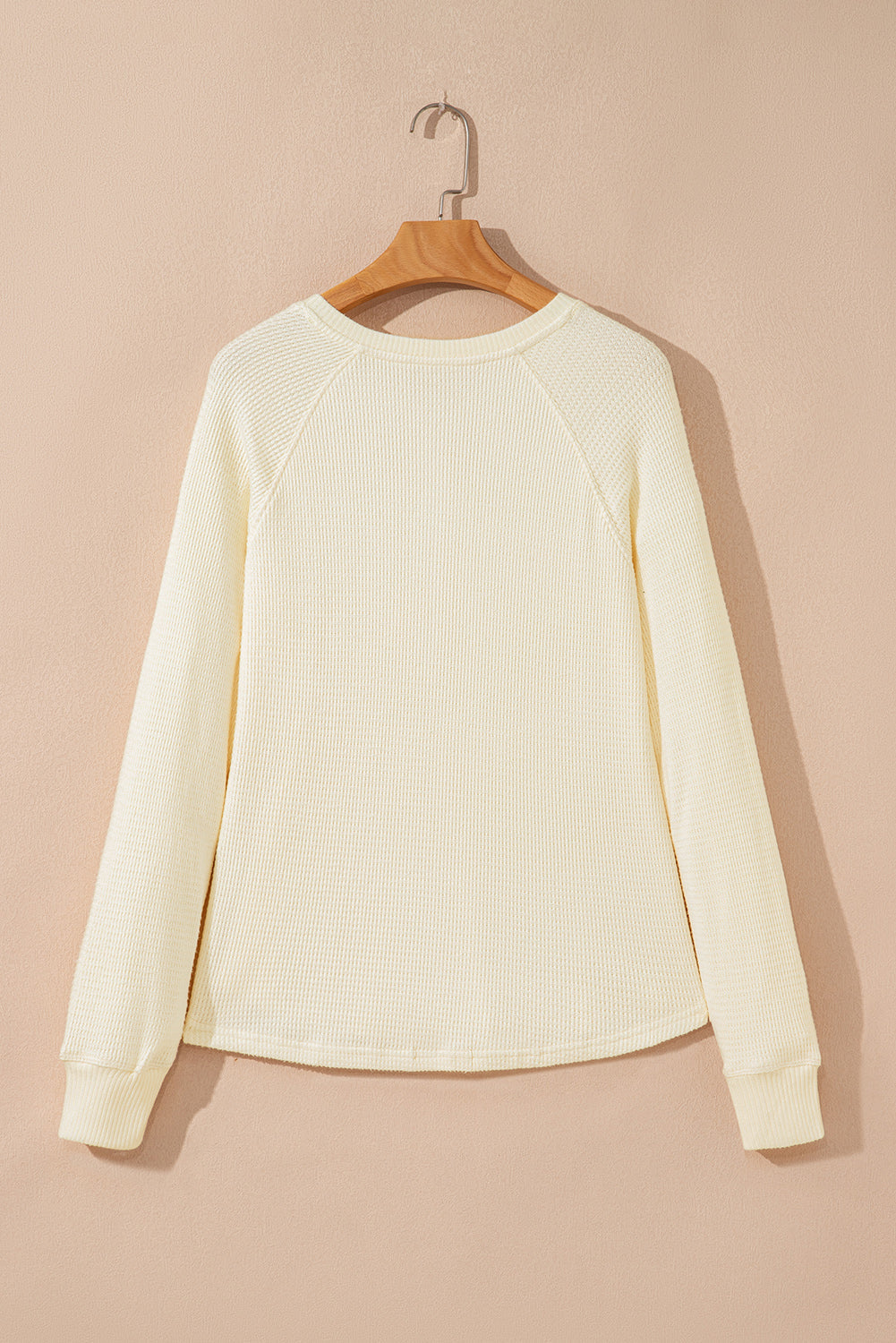 Soleil Knit Half Henley Top