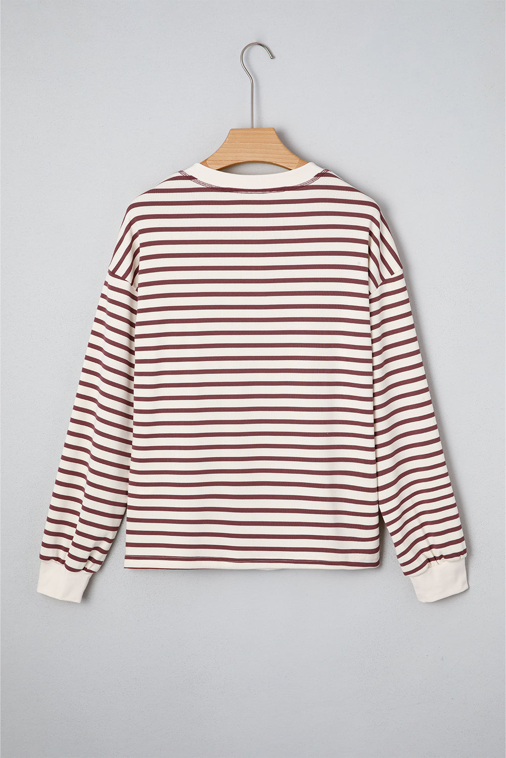 Margaret Sleeve Henley top Long Sleeve Top