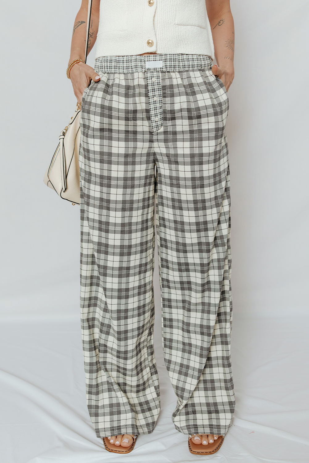 Chana Wide Leg Casual Pants