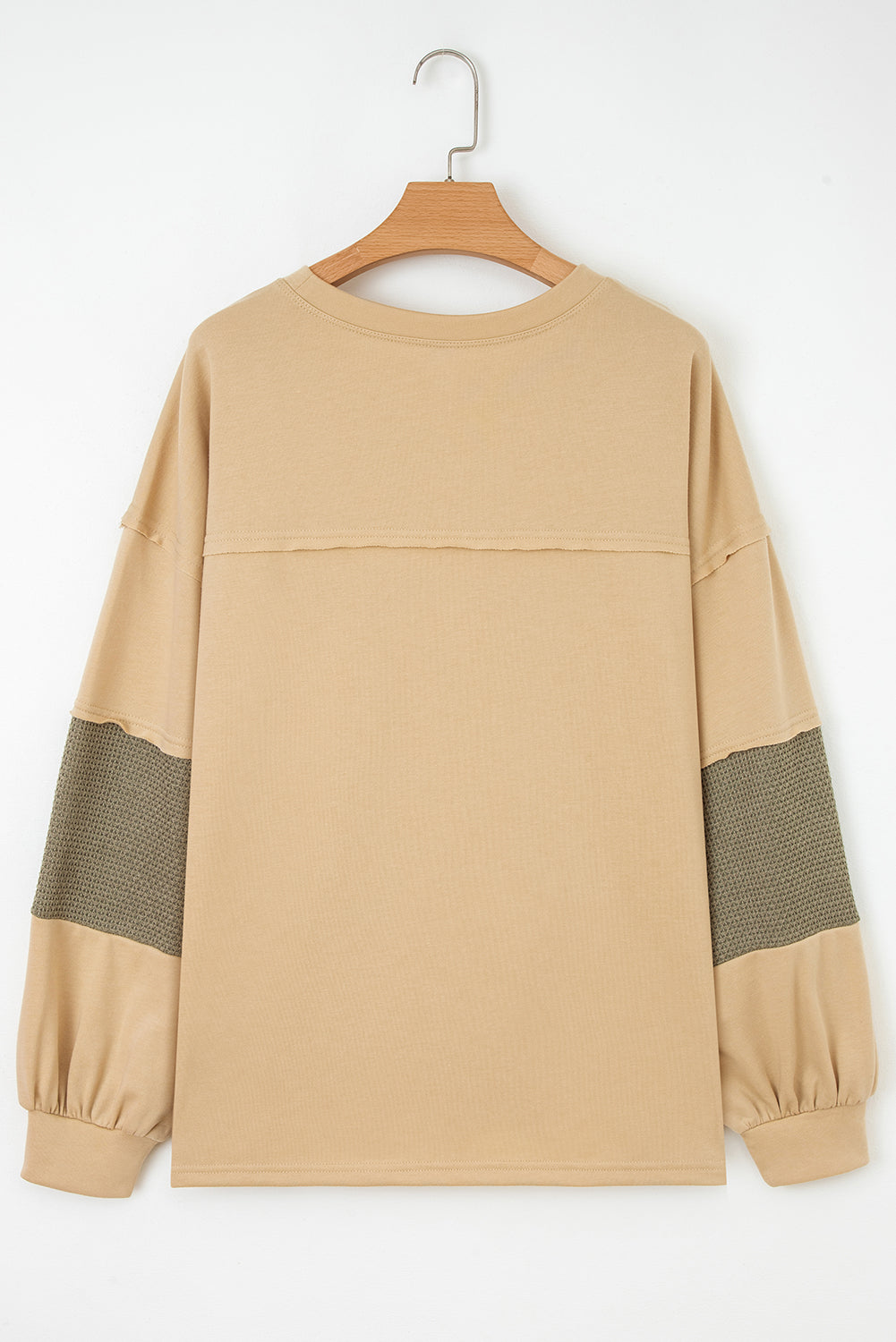 Bethany Patchwork Drop Shoulder PLUS Pullover