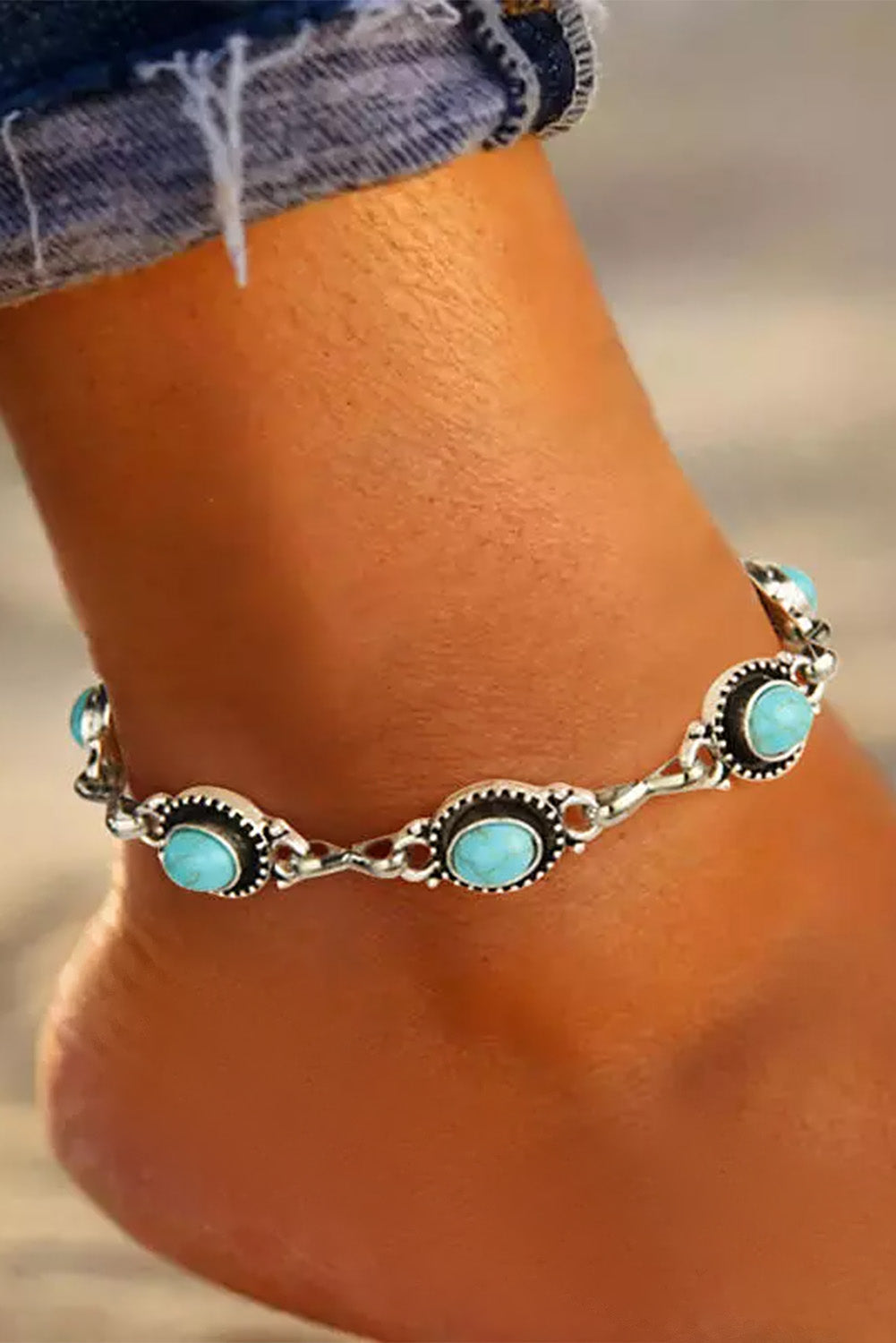 Sky Bohemian Casual anklet