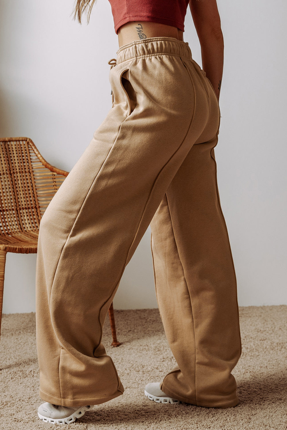 Felicity Waistband Wide Leg Pants
