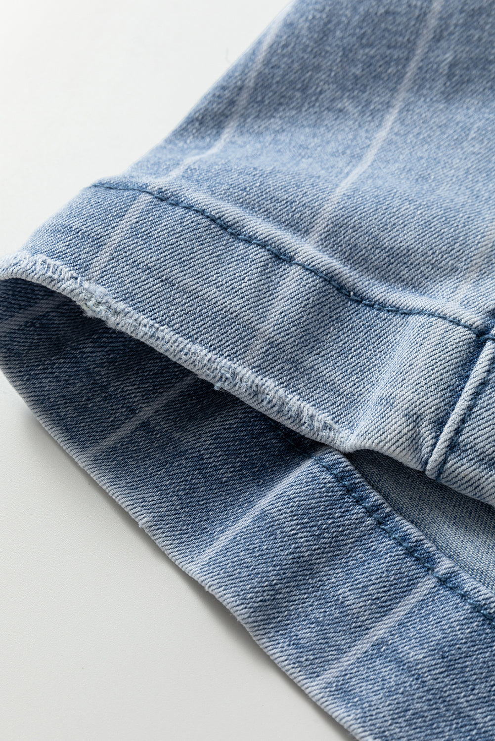 Sofia Pinstripe Wide Leg Jeans