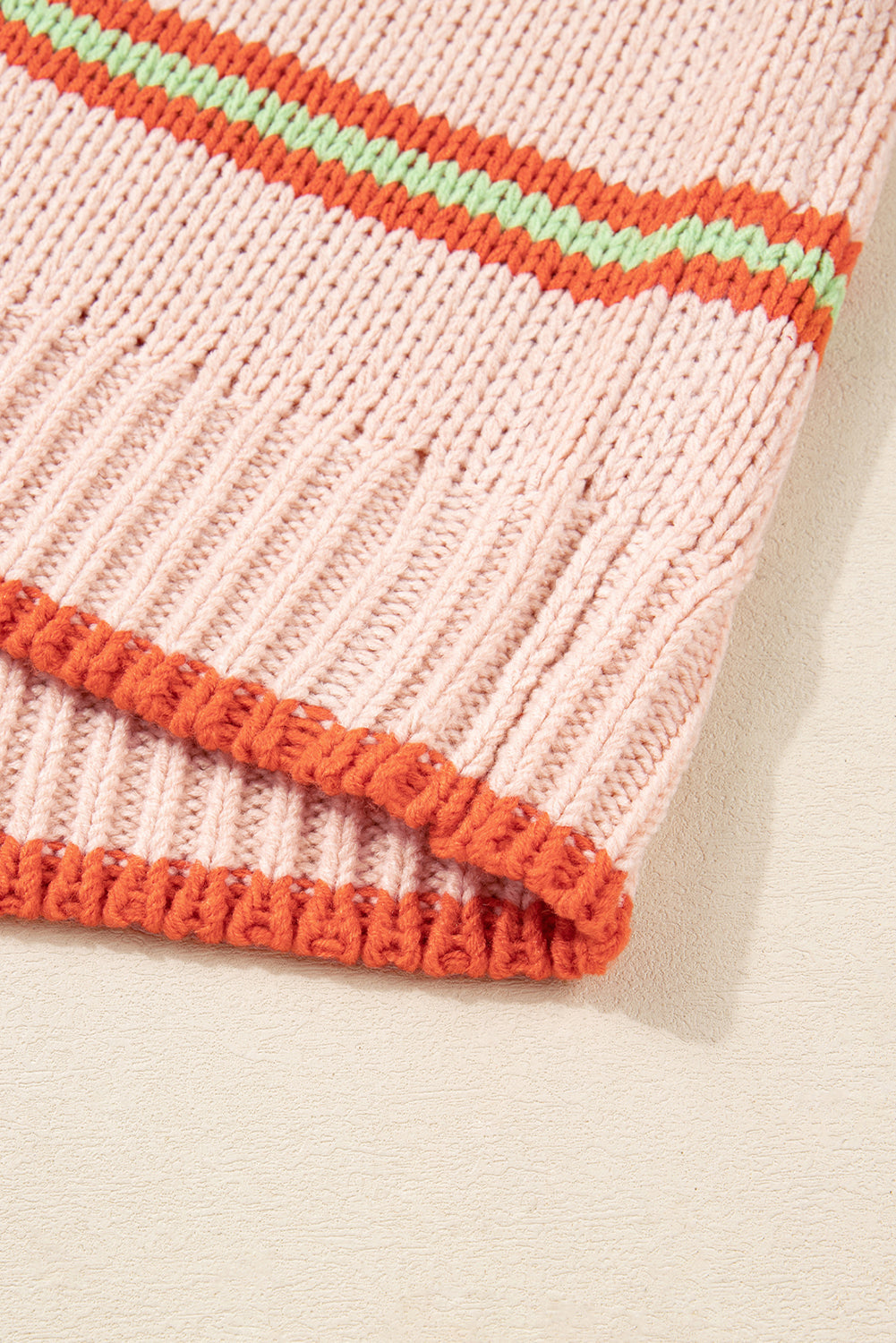 Chiola Pattern Knit Oversize Cardigan