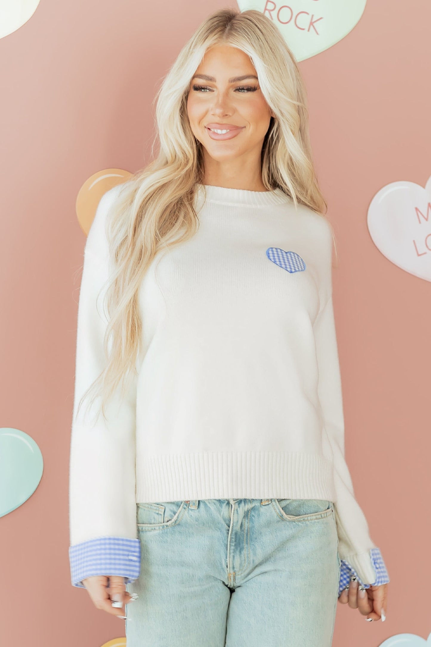 Vienna Cuffed Drop Shoulder Sweater
