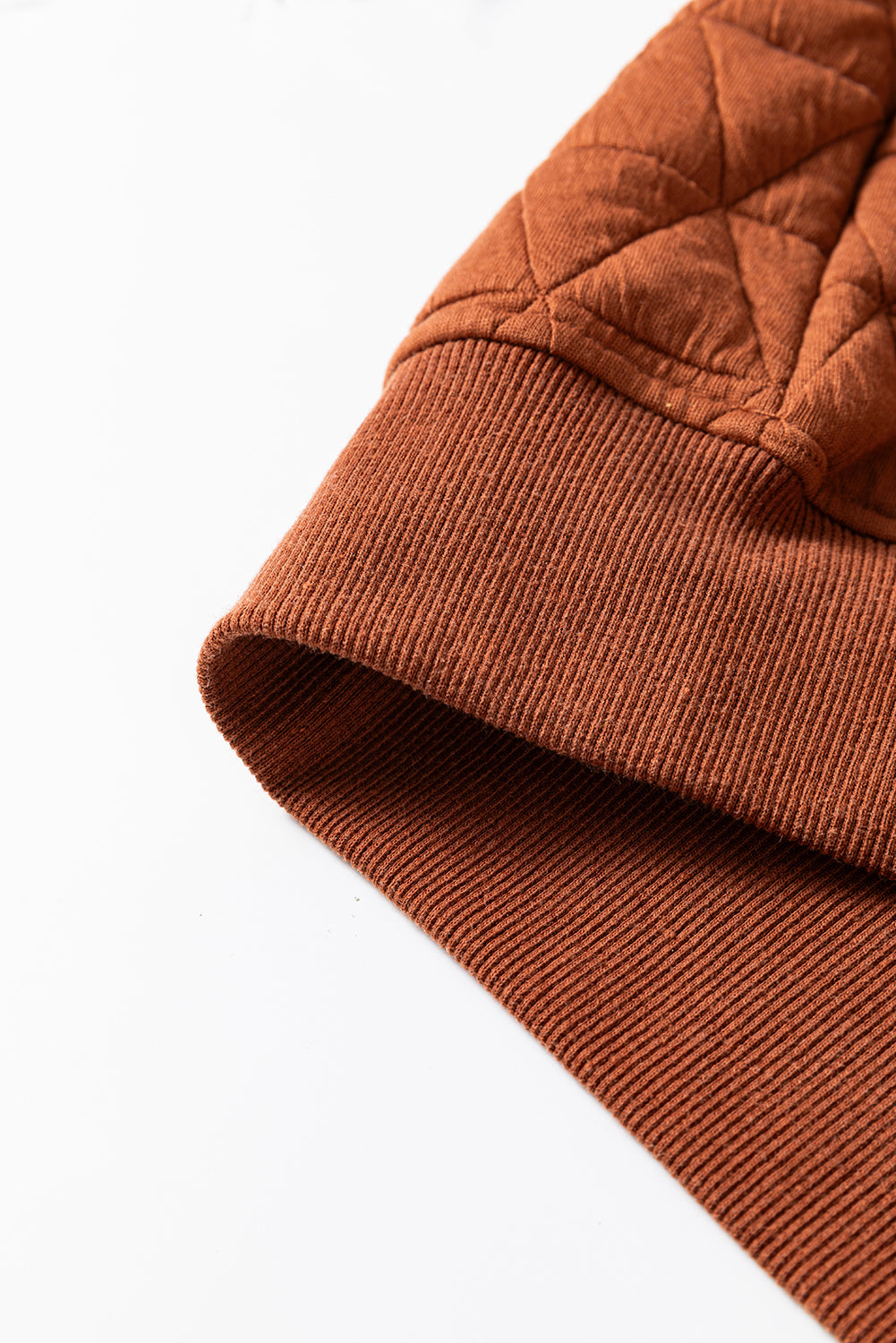 Yavita Half Zipped Loose Sweatshirt