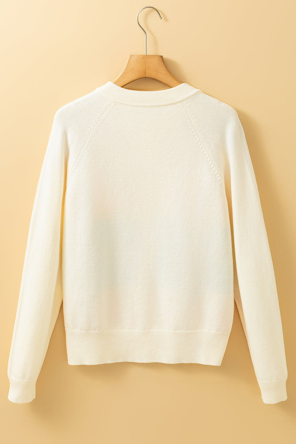 Michaela Colorful Pattern Front Sweater