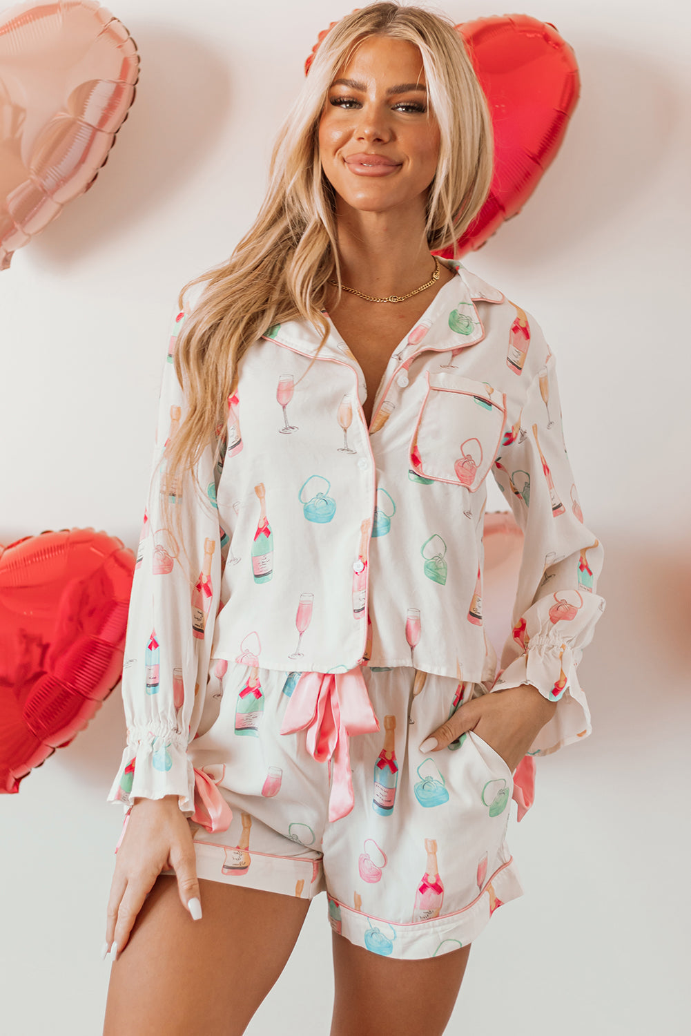 Clara Two Piece Pajama Set