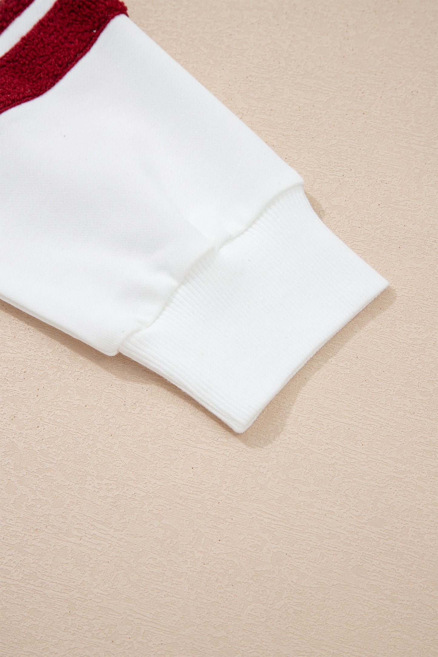 Esme Striped Puff Sleeve Sweatshirt