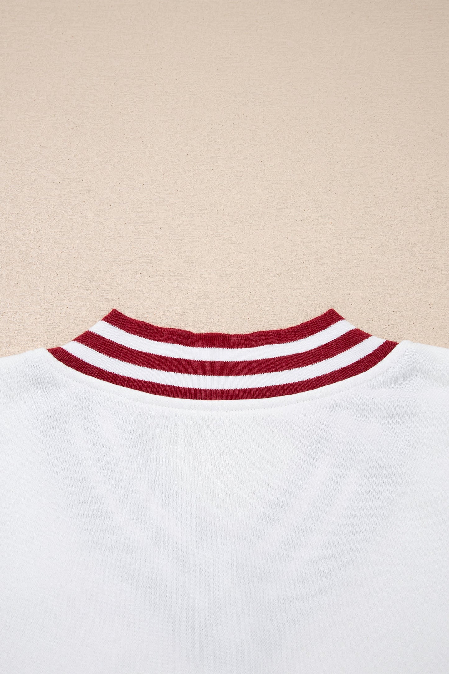 Esme Striped Puff Sleeve Sweatshirt