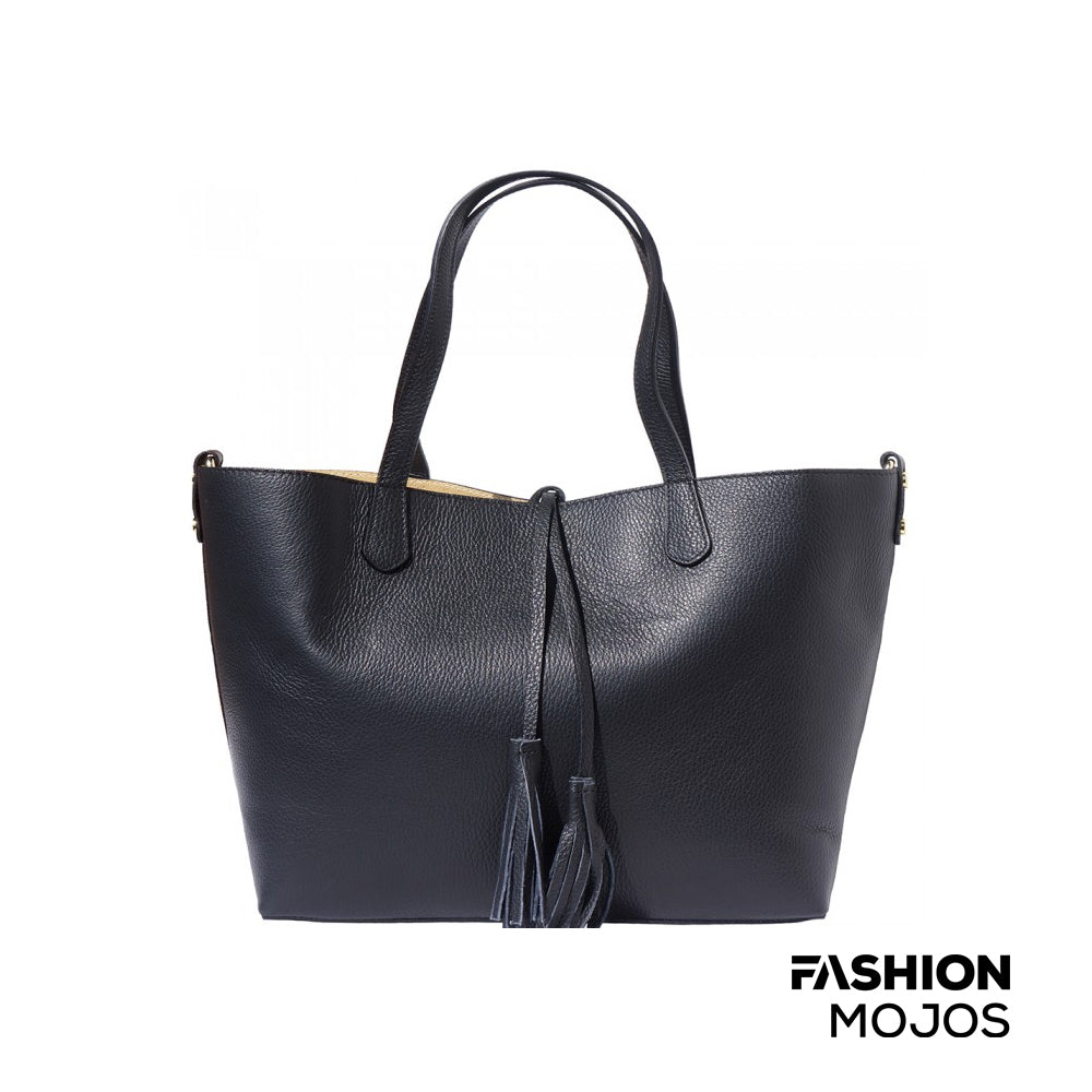 Belinda Leather Shopping Bag