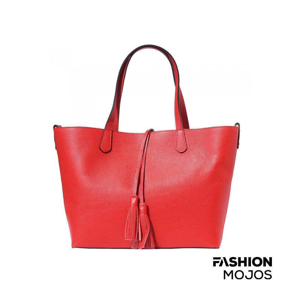 Belinda Leather Shopping Bag