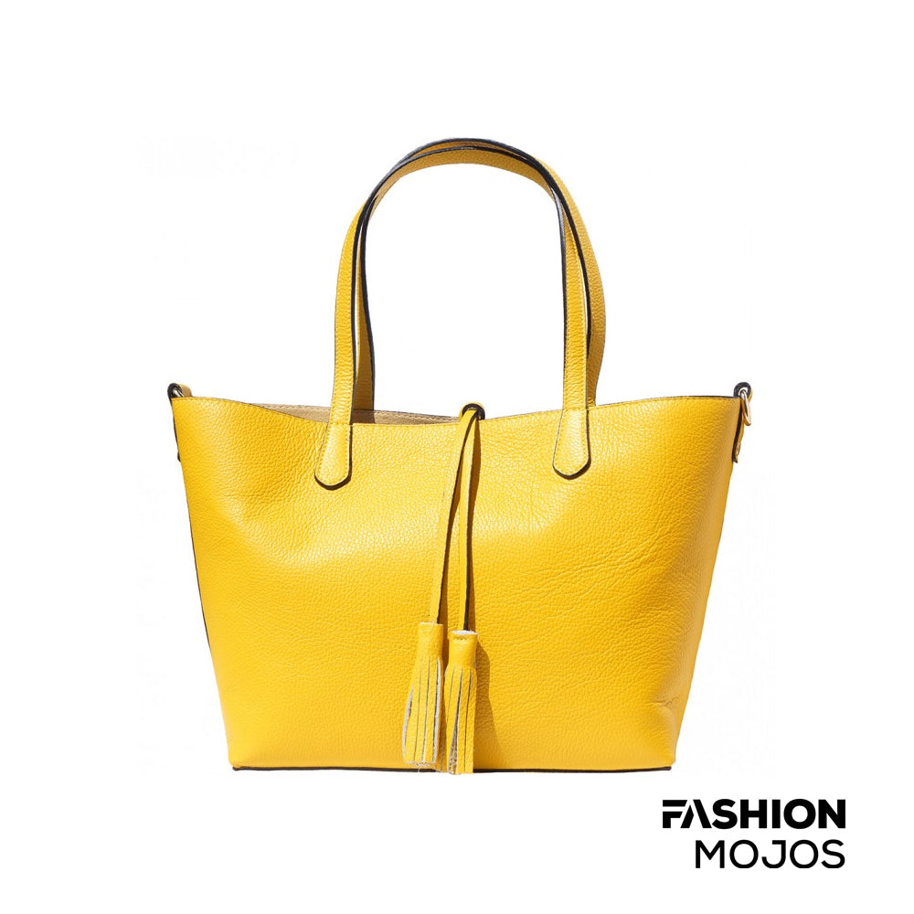 Belinda Leather Shopping Bag