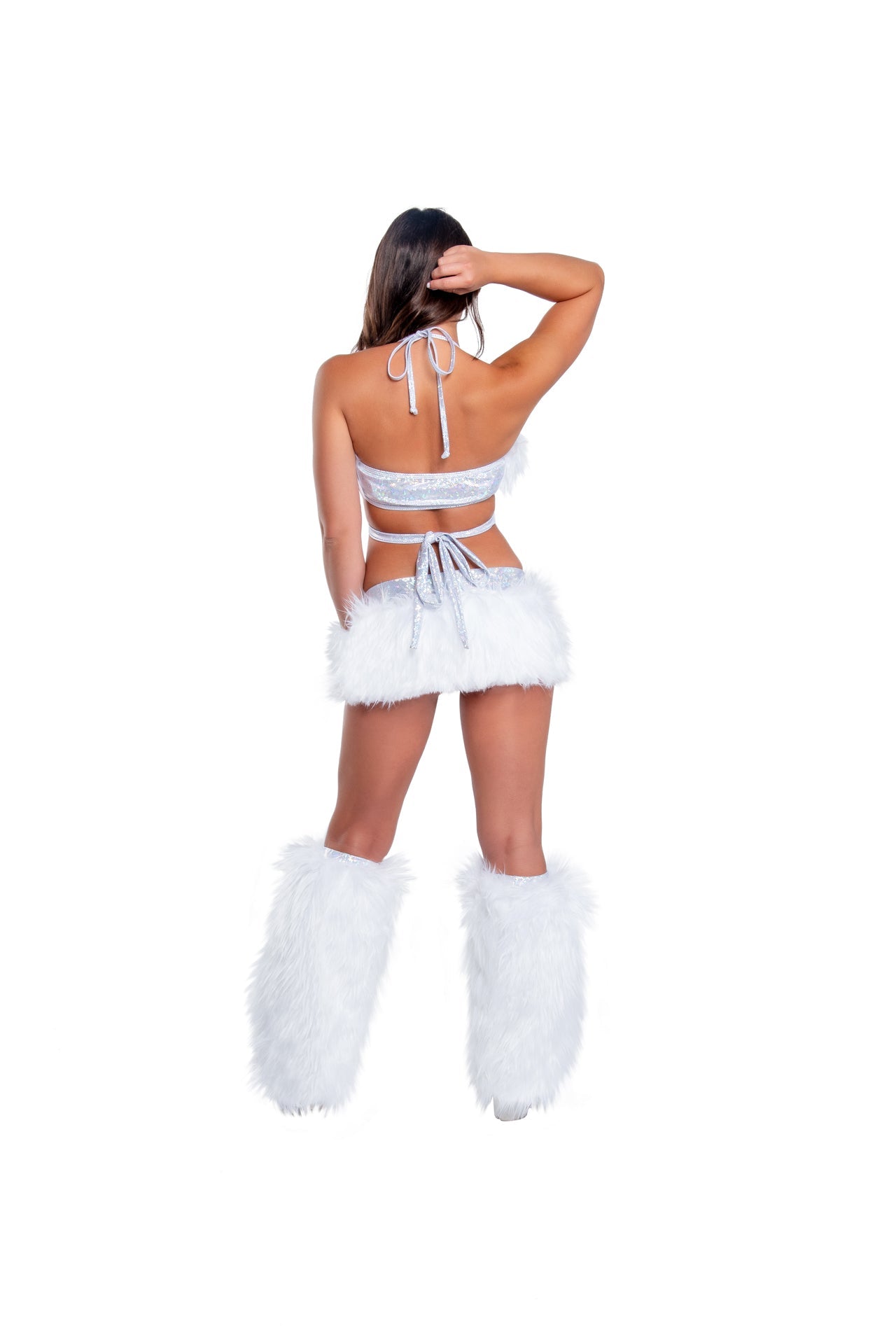 GlowFur Illuminated Light-Up Wrap Top