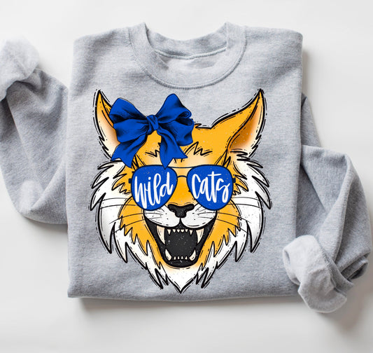 Wildcats Bow - tee, sweatshirt or hoodie