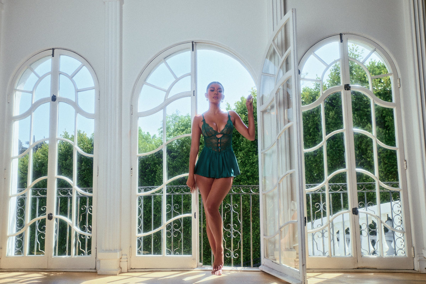 Paradise Dream Babydoll 2-Piece Set