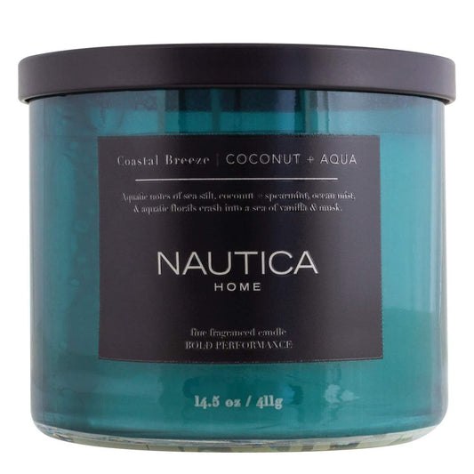 Nautica Coastal Breeze Candles 14.5 oz