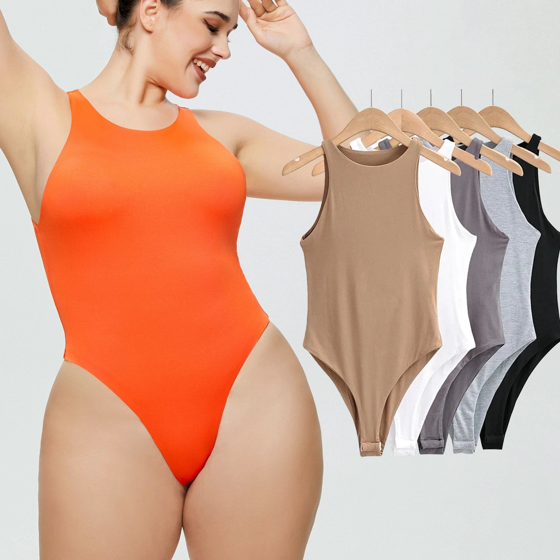 Sexy Slim Fit Bodysuit Top for Women