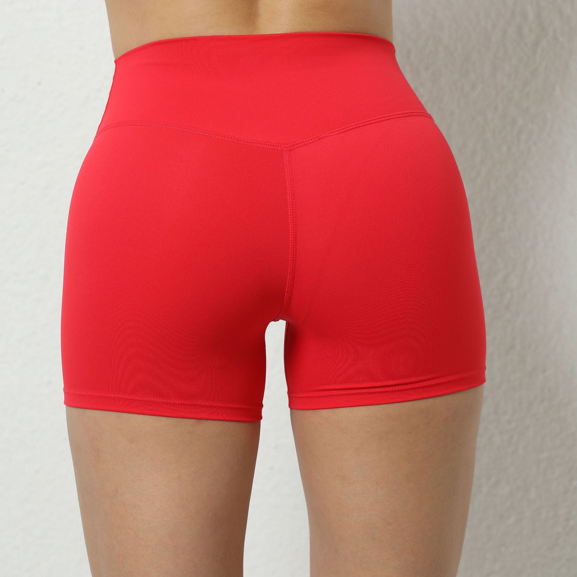 Peach Hip Raise High Waist Seamless Yoga Shorts