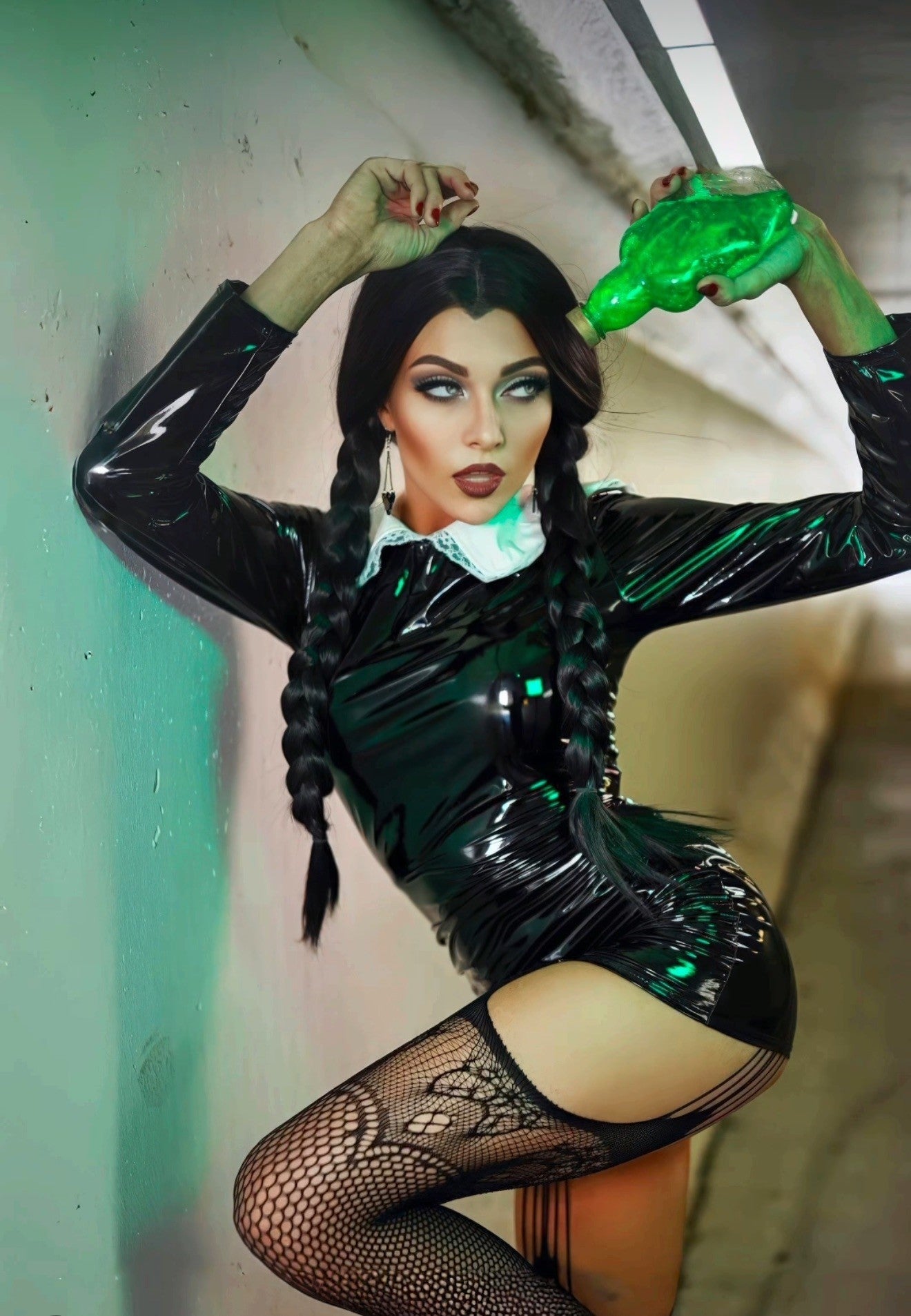 1pc Gothic Wednesday Girl