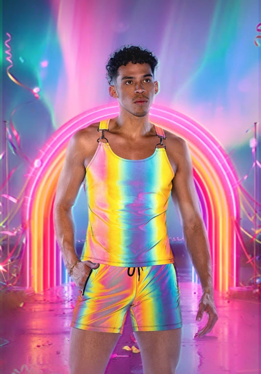 Shine Bright Reflective Tank Top