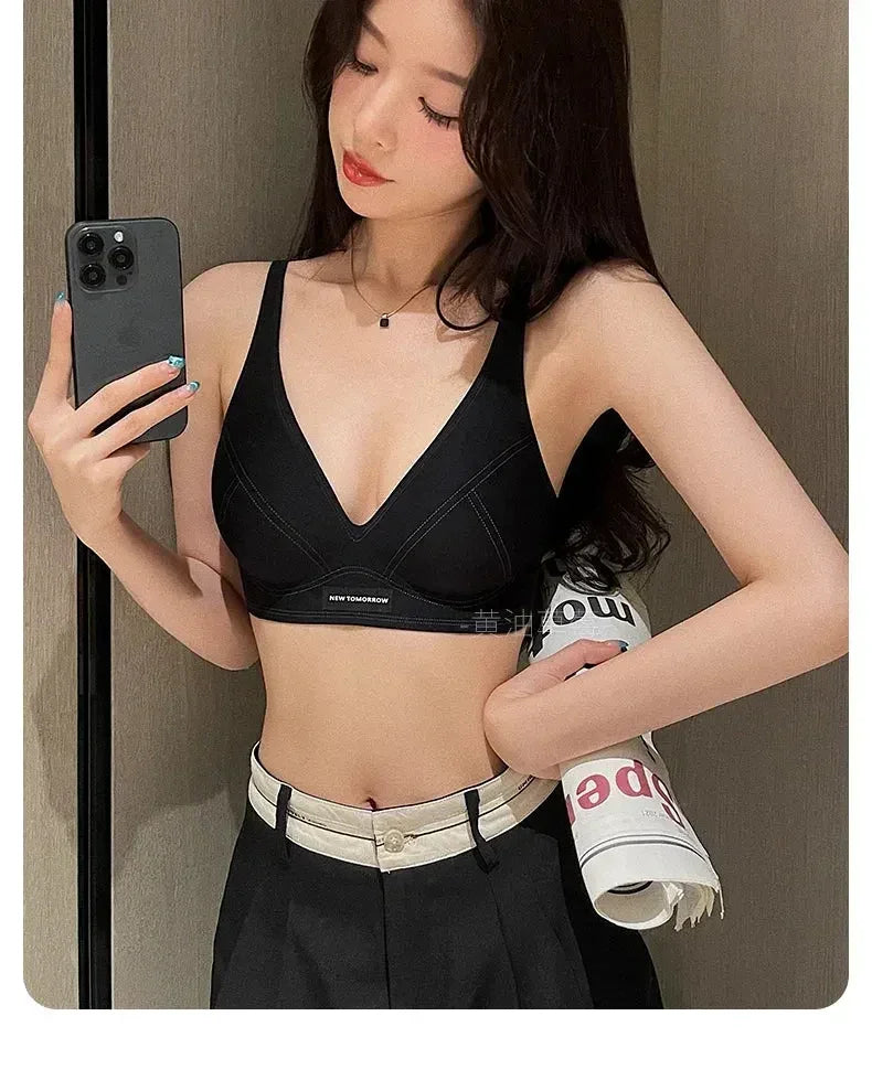 MOYISU Wireless Push-Up Bra – 3/4 Cup Soft Support