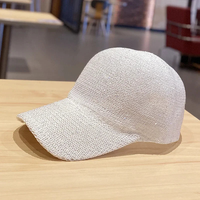 Mesh Summer Baseball Beach Hat – Breathable Lightweight Cap for Beach, Sports & Casual Outdoor Wear