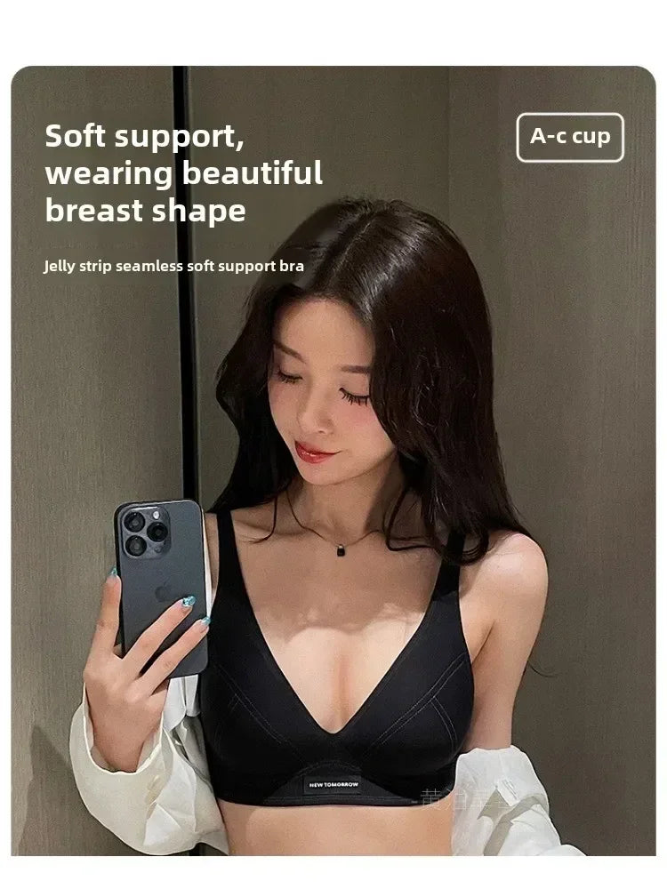 MOYISU Wireless Push-Up Bra – 3/4 Cup Soft Support