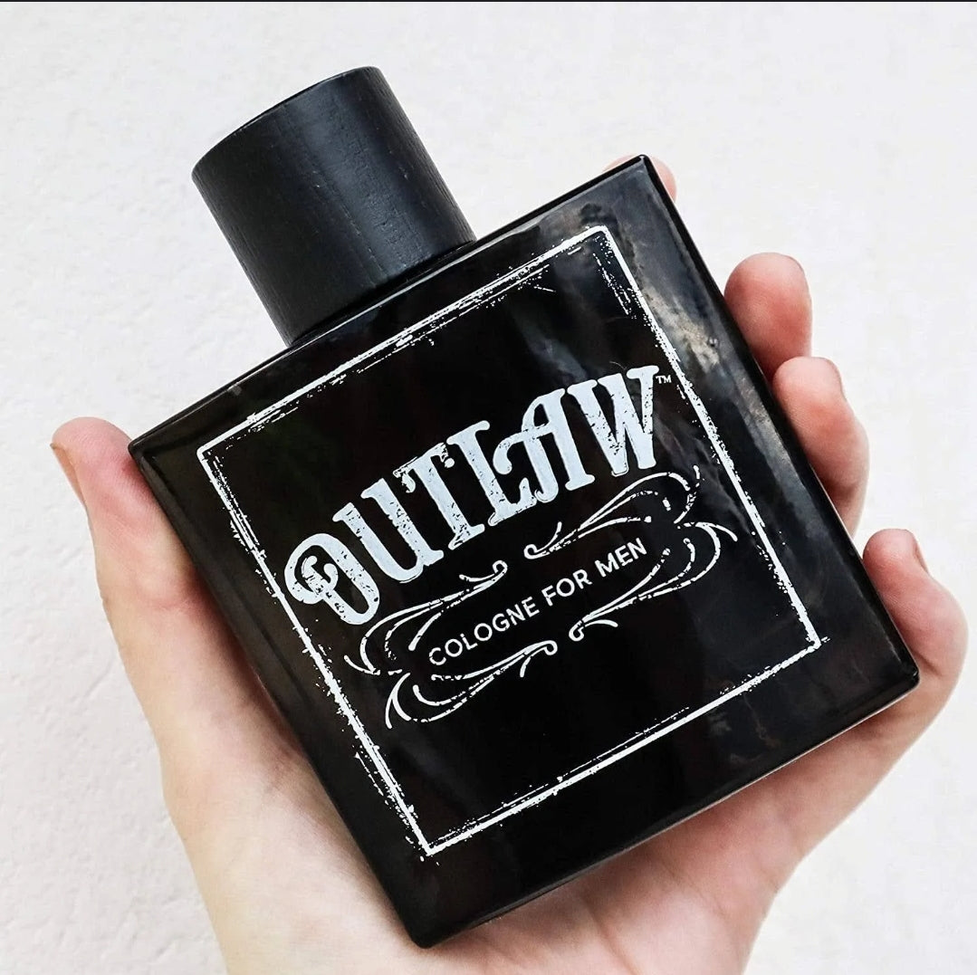 Tru Western Outlaw Men’s Cologne, 3.4 fl oz (100 ml) - Iconic, Masculine, Clean