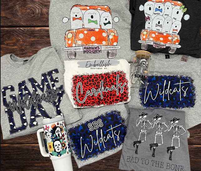 Faux Leopard Bleach Splatter - Wildcats