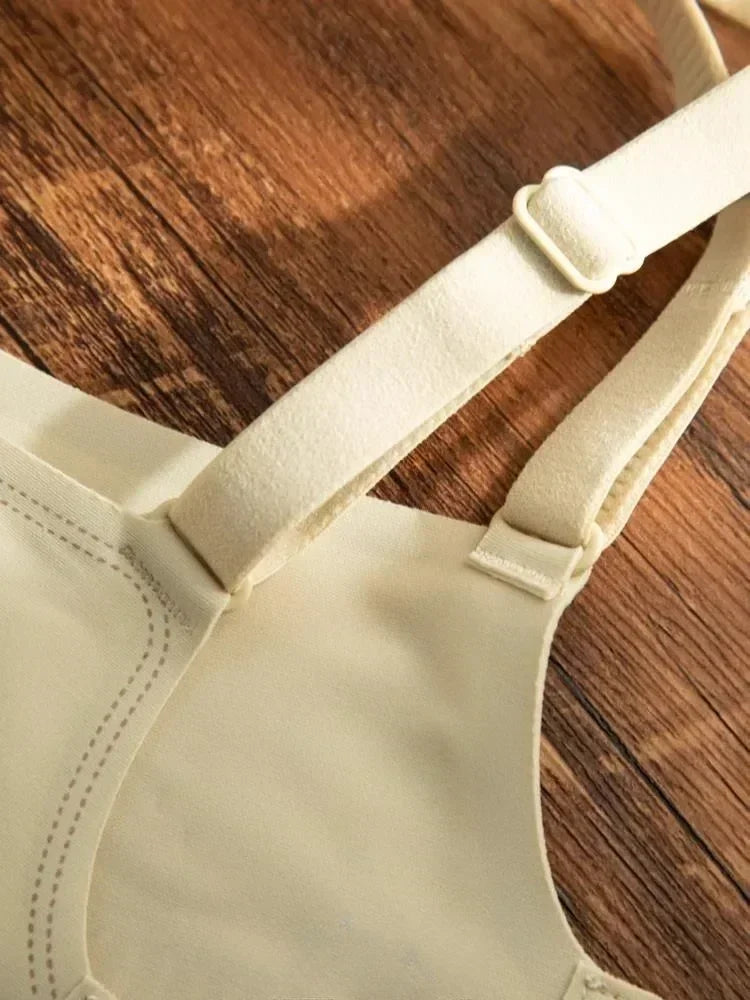 MOYISU Wireless Push-Up Bra – 3/4 Cup Soft Support