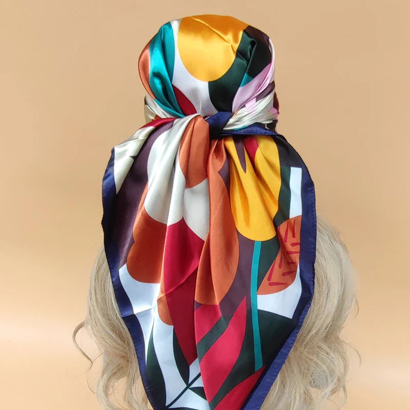 Beach Head Scarf – Women's Printed Polyester Wrap