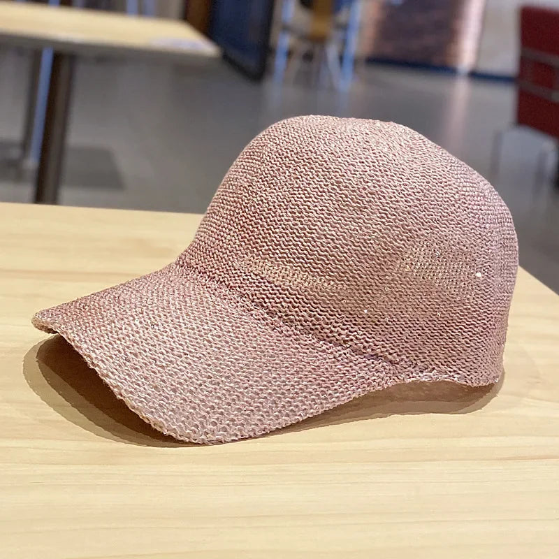 Mesh Summer Baseball Beach Hat – Breathable Lightweight Cap for Beach, Sports & Casual Outdoor Wear