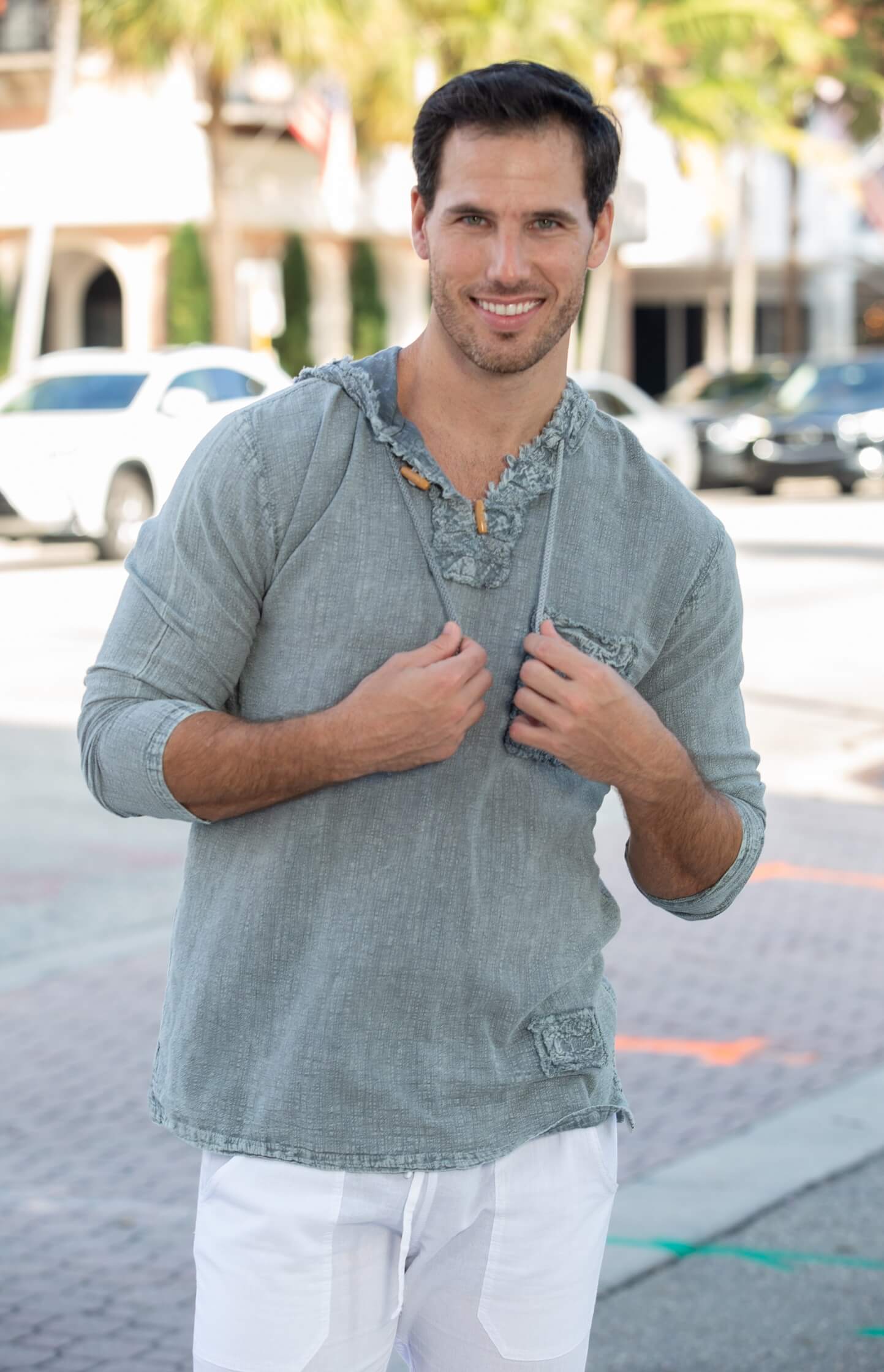 TUSCANY HOODIE (White, Gray, Blue, Artic Blue)