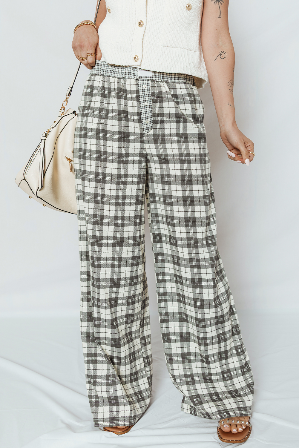 Chana Wide Leg Casual Pants