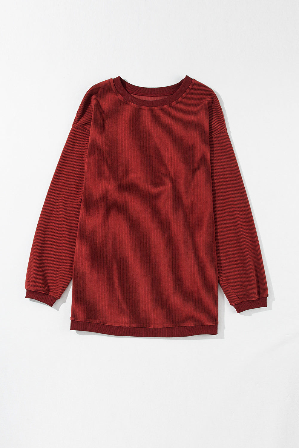 Araceli Ribbed Corduroy Oversized Sweatshirt