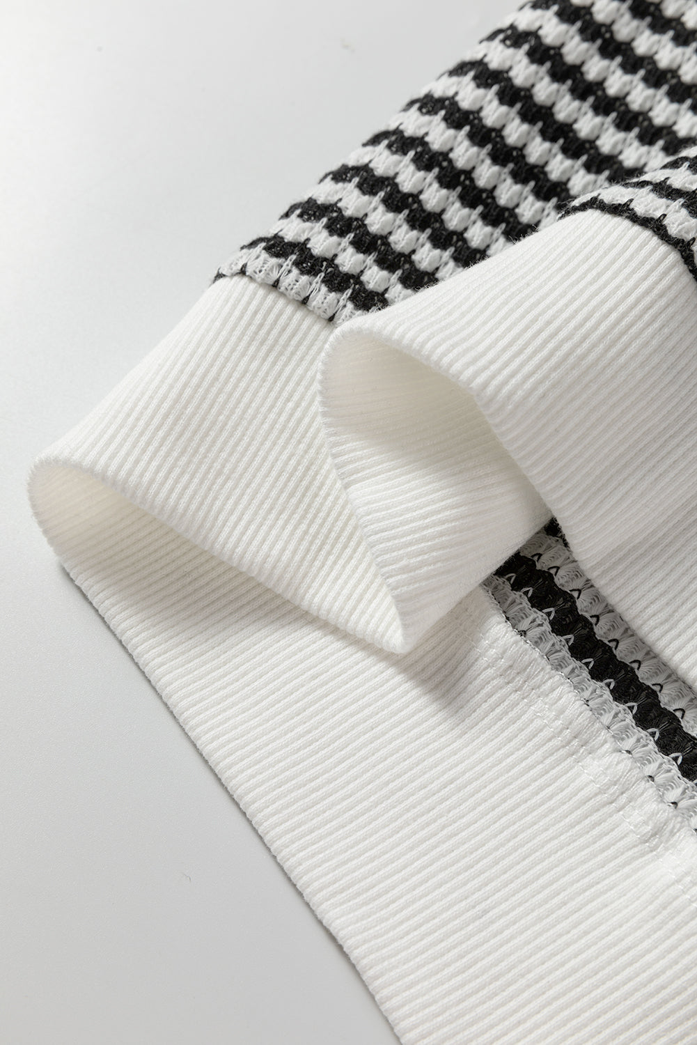 Taylor Hollowed Lace Patchwork Long Sleeve Top