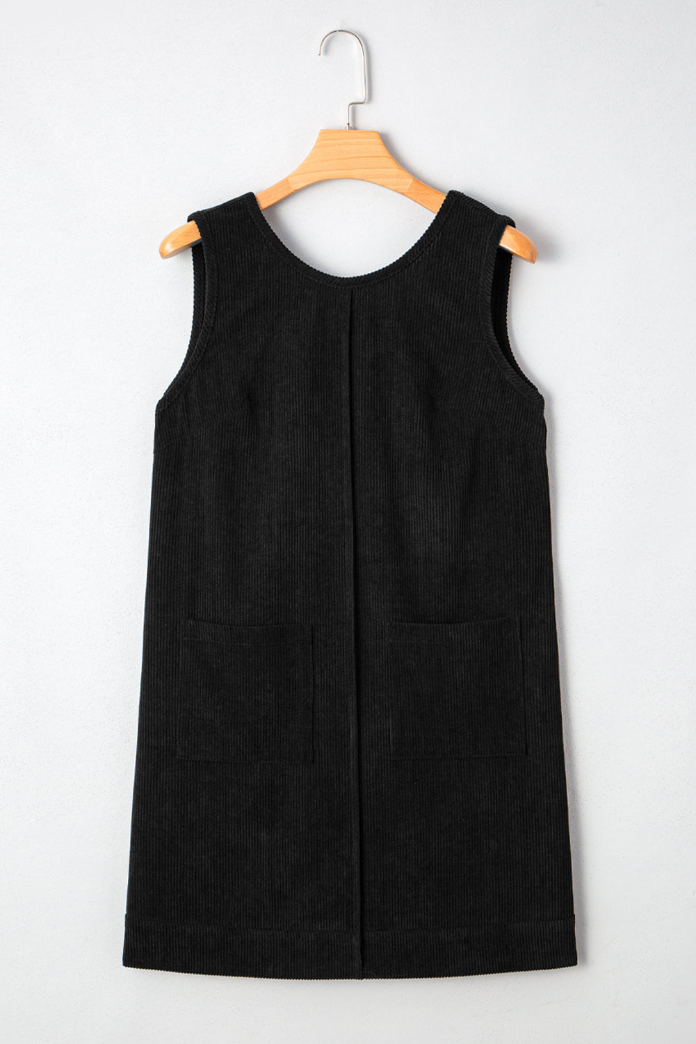 Emapia Corduroy Sleeveless Mini Dress