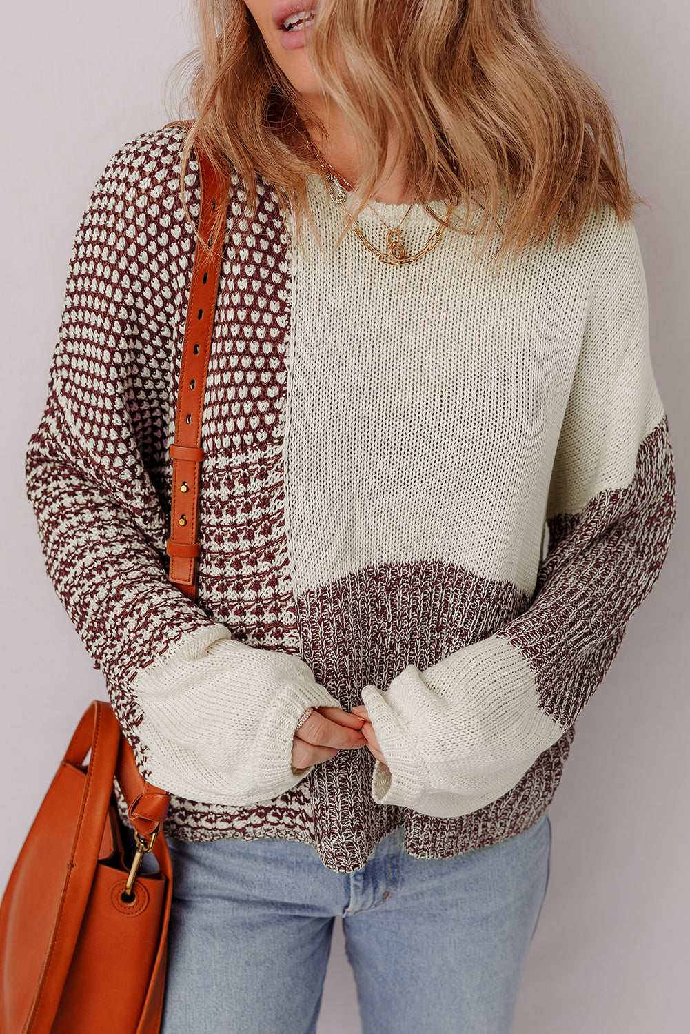 Mia Drop Shoulder Loose Sweater
