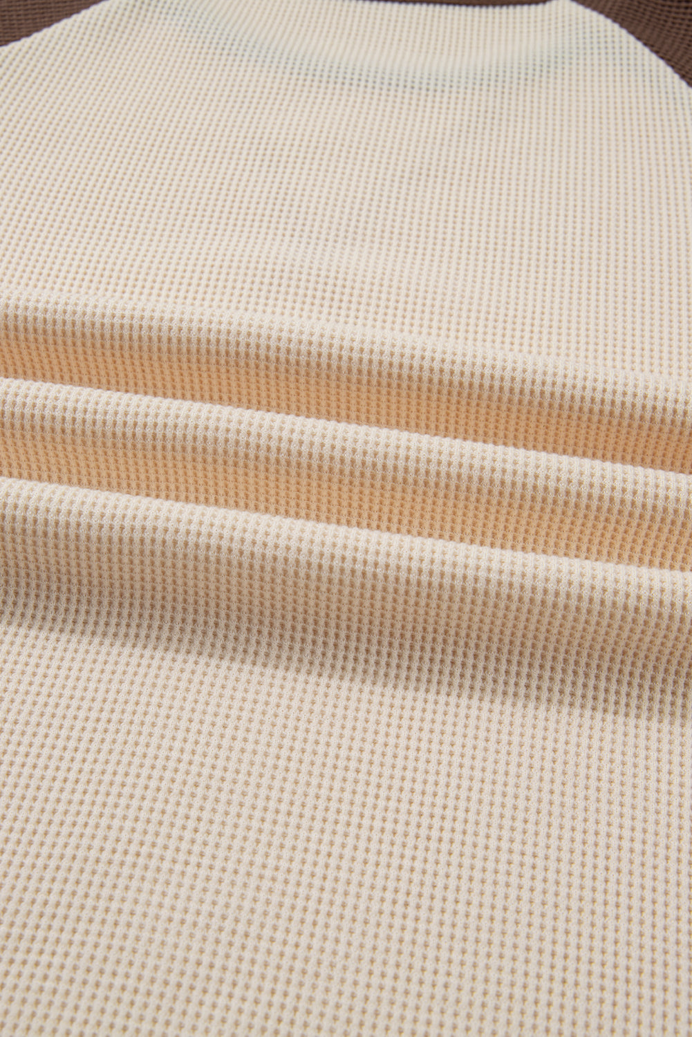 Emmeline Patchwork Color Block Long Sleeve Top