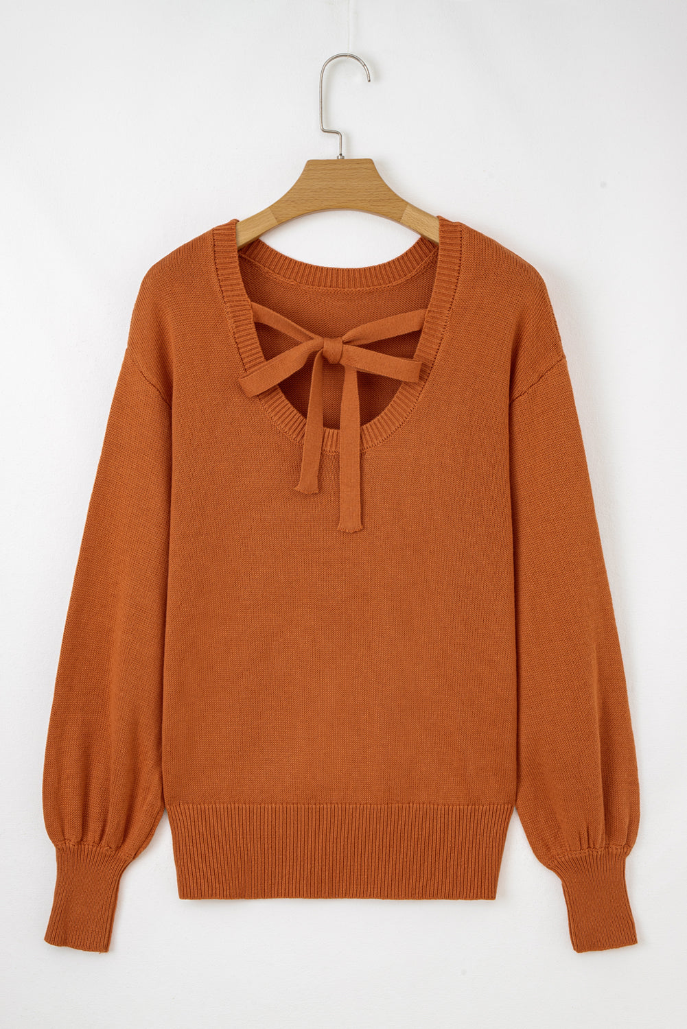 Abigail Trim Drop Shoulder Sweater