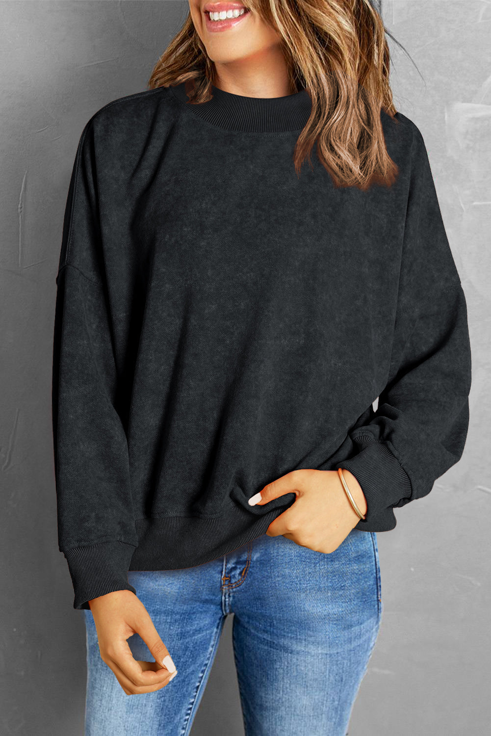 Eleanor Drop Shoulder Pullover