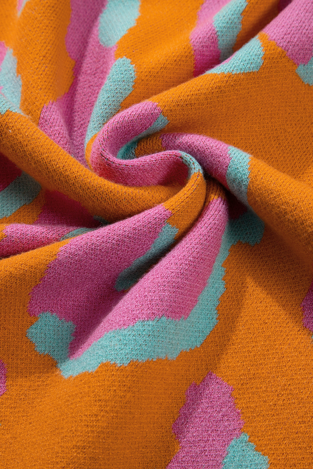 Sophia Colorblock Ribbed Edge Sweater