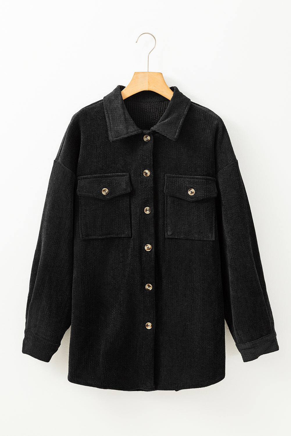 Eleanor Corduroy Flap Up Shacket