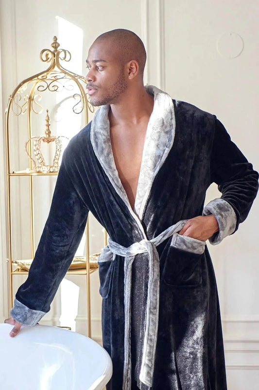 Cozy Mens Plush Robes – Built for Comfort, Designed to Last