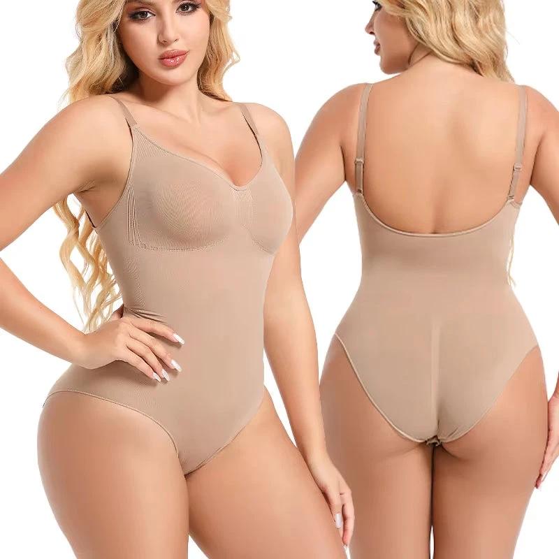 Women's Seamless Faja Boyshorts Bodysuit – Plus Size Shaper