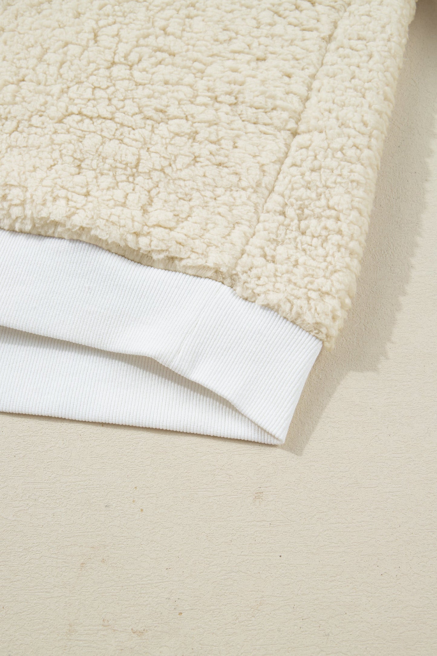 Ensley Christmas Embroidered Sherpa Pullover