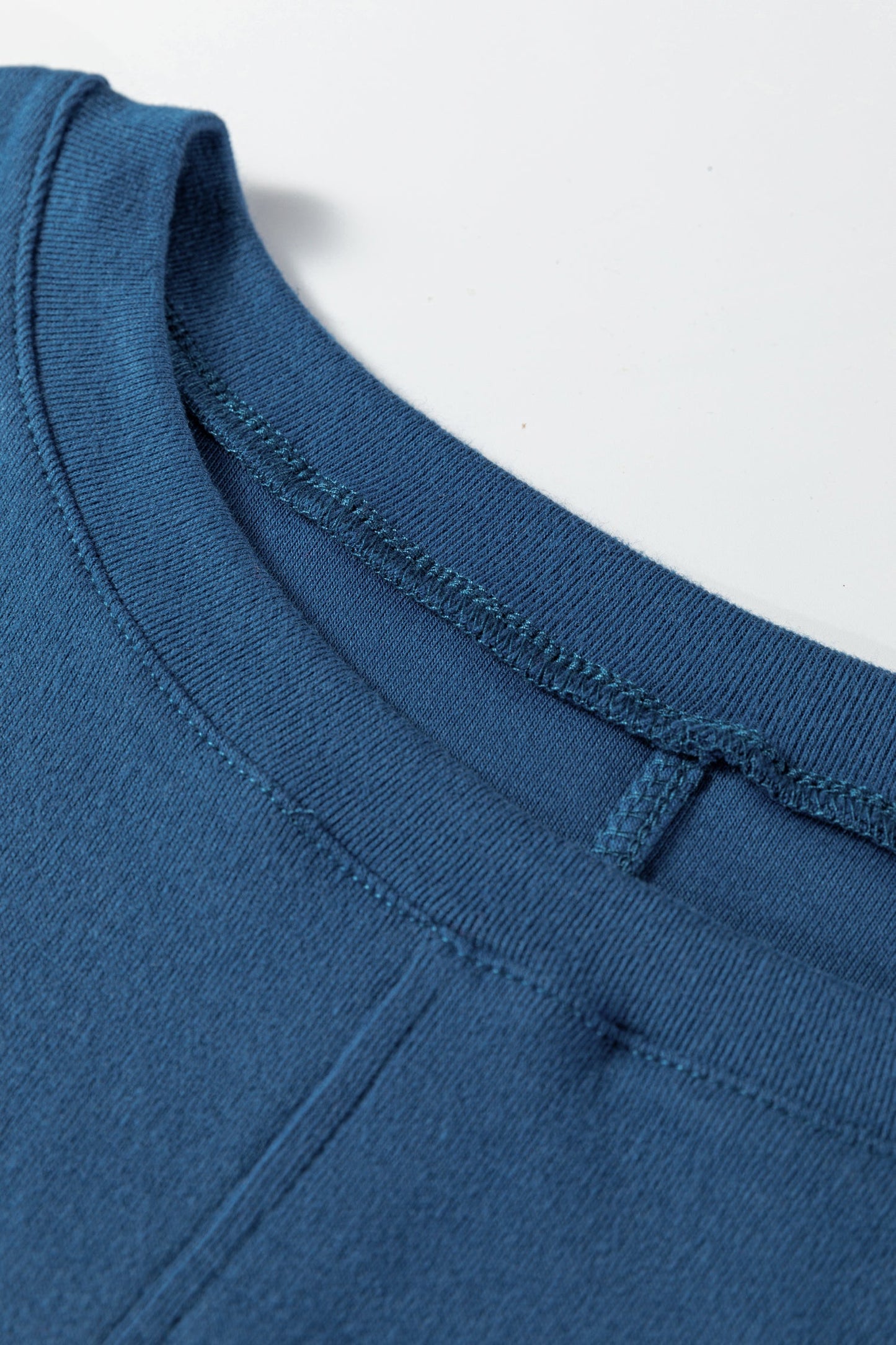 Gabriela Solid Color Patchwork Long Sleeve Top